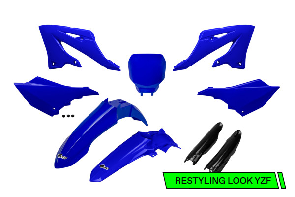 Full Plastic Kit OEM Color 22-23 for Yamaha YZ 125 (2022-26) - YZ 250 (2022-26) - YZ 125 X (2022-26) - YZ 250 X (2022-26)